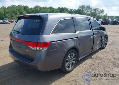 2015 Honda Odyssey Touring/Touring Elite из США, поврежденный, VIN 5FNRL5H96FB101164